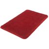 Alfombra Para Baño Relax Rojo Rubí 60x100 Cm Kleine Wolke