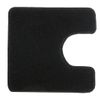 Alfombra De Baño Para Inodoro Relax Negro 55x55 Cm Kleine Wolke