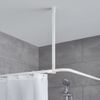 Soporte Para Barra De Cortina De Ducha Blanco 60 Cm Kleine Wolke