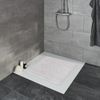 Alfombrilla De Seguridad Para Baño Arosa Gris 55x55 Cm Kleine Wolke