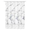 Cortina De Ducha Marble Blanco Y Gris 180x200 Cm Kleine Wolke