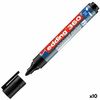 Rotulador Para Pizarra Edding 360 Recargable Negro (10 Unidades)