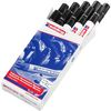 Rotulador Permanente Edding 8300 Negro (10 Unidades)