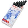 Rotulador Permanente Edding 8014 Negro (10 Unidades)