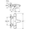 Grohtherm 1000 Grifo Termostático De Baño / Ducha Grohe 34439003