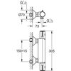 Mezclador Termostático De Ducha De Pared Grohtherm 800 (g800) 34562000