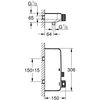 Mezclador Termostático De Ducha Grohtherm Smartcontro34719000 Grohe