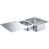 Fregadero De Acero Inoxidable K500 31572sd1 - 100x50 Cm - Acero Inox