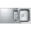 Fregadero De Acero Inoxidable K500 31572sd1 - 100x50 Cm - Acero Inox