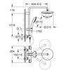 Grohe 26 811 001 Tempesta System 210 Columna Ducha Termostática Cromo