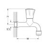 Grohe 30 098 001 Costa L Monoblock Mural Una Agua