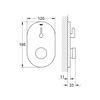 Grohe 36 321 000 Eurosmart Cosmopolitan Grifo Ducha Parte Exteior