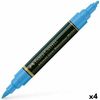 Rotuladores Faber-castell Durer Azul (4 Piezas)