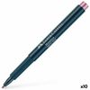 Rotuladores Faber-castell Metallics Berry Nice Rosa (10 Unidades)