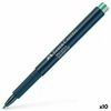 Rotuladores Faber-castell Metallics Wanderlust Verde (10 Unidades)