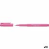 Rotulador Permanente Faber-castell Broadpen Pastel Rosa (10 Unidades)