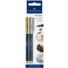 Set De Rotuladores Faber-castell Creative Studio Metallics Dorado Metal (5 Unidades)