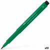 Rotuladores Faber-castell Pitt Artist Verde Oscuro (10 Unidades)