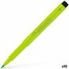 Rotuladores Faber-castell Pitt Artist Verde Claro (10 Unidades)