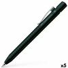 Portaminas Faber-castell Grip 2011 Negro 0,7 Mm (5 Unidades)