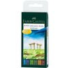 Set De Rotuladores Faber-castell Pitt Artist Landscape Estuche (5 Unidades)