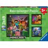 Puzzle Minecraft 3x49 Piezas Ravensburger 05621