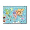 Puzzle El Mapa Del Mundo - 100 Piezas Xxl