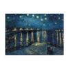 Puzzle 1000 P Art Collection - La Noche Estrellada En El Ródano / Vincent Van Gogh