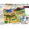 Puzzle 60p Dinosaurios De Cretace