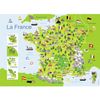 Francia Mapa 100p