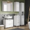 Armario Base Lavabo Gw-arvada 60x35x60 Cm Blanco Germania