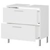 Armario Base Lavabo Gw-arvada 60x35x60 Cm Blanco Germania