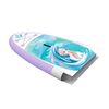 Tabla De Paddle Surf Hinchable Para Niños Diseño Frozen John 213x71x10 Cm, Lila Y Azul