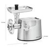 Picadora De Carne Profesional, Procesa 2,3kg/min, Aluminio Fundido, 3 Discos Corte/ Cuchilla Acero Inox Plata 2000w Proficook Fw 1173