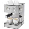 Proficook - Es 1209 -cafetera Espresso Automática - 850 W,presión 20 Bar,acero Inoxidable,