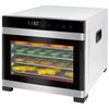 Deshidratador De Alimentos 6 Bandejas Acero Inox, Temperatura Ajustable 35 - 75°c, Temporizador Acero Inoxidable 650w Proficook Pc-dr1218