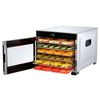 Deshidratador De Alimentos 6 Bandejas Acero Inox, Temperatura Ajustable 35 - 75°c, Temporizador Acero Inoxidable 650w Proficook Pc-dr1218