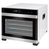 Deshidratador De Alimentos 6 Bandejas Acero Inox, Temperatura Ajustable 35 - 75°c, Temporizador Acero Inoxidable 650w Proficook Pc-dr1218