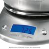 Báscula De Cocina Digital Con Bol Removible, Tazón 2l, Acero Inox, Medición Líquidos, Precisión 1g Plata  Proficook Kw 1040