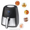 Freidora Sin Aceite Por Aire Caliente, 2,5l, 7 Programas Fritura, Termostato, Temporizador Negro/plata 1500w Proficook Fr 1147 H