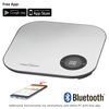 Báscula De Cocina Inteligente Bluetooth Con App, Precisión 1g, Hasta 5 Kg, Acero Inoxidable Plata  Proficook Kw 11158
