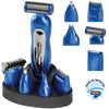 Proficare Bht 3015 - Set De Cortapelo, Afeitadora Corporal, Recortador De Precisión, Cortador Oido Nariz, Batería Recargable, Azul