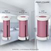 Rulos Calientes Pelo, Iónicos, 20 Piezas, Tecnología Cerámica, Recubrimiento Turmalina Blanco/rosa 350w Proficare Lw 3028