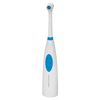 Proficare Ez 3054  Cepillo De Dientes Eléctrico Oscilación Bidireccional, Elimina La Placa, Suave Con Dientes Y Encías, A Prueba De Salpicaduras, Funciona Con Pilas, Blanco/azul