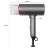 Secador De Pelo Profesional Iónico, Diseño Tubo Plegable, 3 Niveles Temperatura, Boquilla 360º Rosa 1600w Proficare Ht 3073