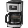 Cafetera De Goteo Programable, 12/14 Tazas 1,5 L, Válvula Antigoteo, Mantiene Caliente, Lcd 24h Negro/plata 900w Clatronic Ka 3642