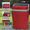 Nevera Portátil Eléctrica, 25 L, Conexión 12v/220v, Enfría Y Calienta, Ideal Camping, Clase F Rojo 600mah Clatronic Kb 3713