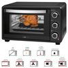 Horno Convección Sobremesa, 25l,  Asador Giratorio Pollos, Grill,  6 Programas, Temporizador 60 M Negro 1500w Clatronic Mbg 3727