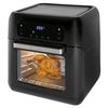 Freidora Sin Aceite Por Aire Caliente, 11l, Horno Aire Caliente, 9 Programas, Digital, Led Táctil Negro 1500w Clatronic Fr 3747