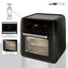 Freidora Sin Aceite Por Aire Caliente, 11l, Horno Aire Caliente, 9 Programas, Digital, Led Táctil Negro 1500w Clatronic Fr 3747